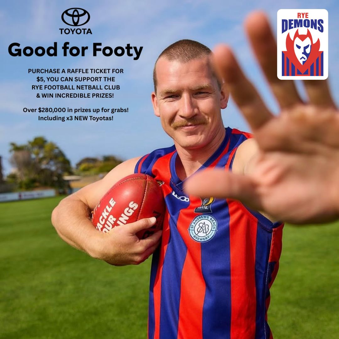 Toyota Good for Footy - no QR